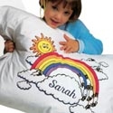 Personalized, Silk-screened Pillowcases
