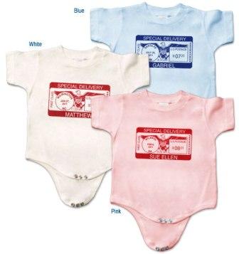 Personalized 'Special Delivery' Onesies (Creepers)