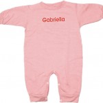 Personalized, Monogrammed Rompers for Baby
