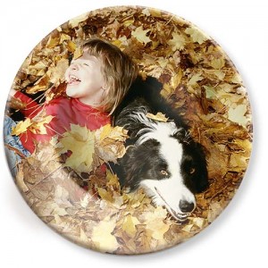 Melamine Dinner Plates with Photo