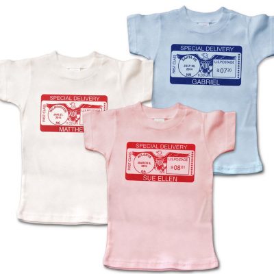 Personalized Short-Sleeve T-Shirts For Baby