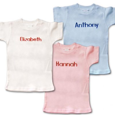 Personalized Monogrammed T-Shirts