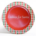 Santa christmas gift plate special at PersonalBabyProducts.com Santa christmas gift plate special at PersonalBabyProducts.com